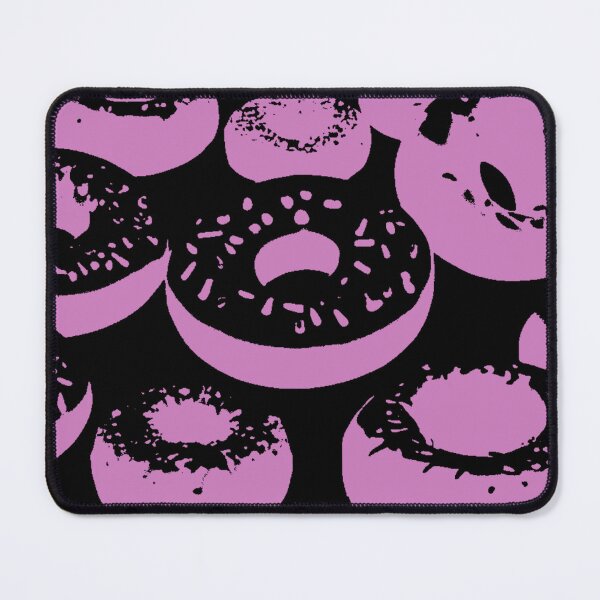 Item preview, 3D Donuts - Pink on Dark Background designed and sold by TGAL2.