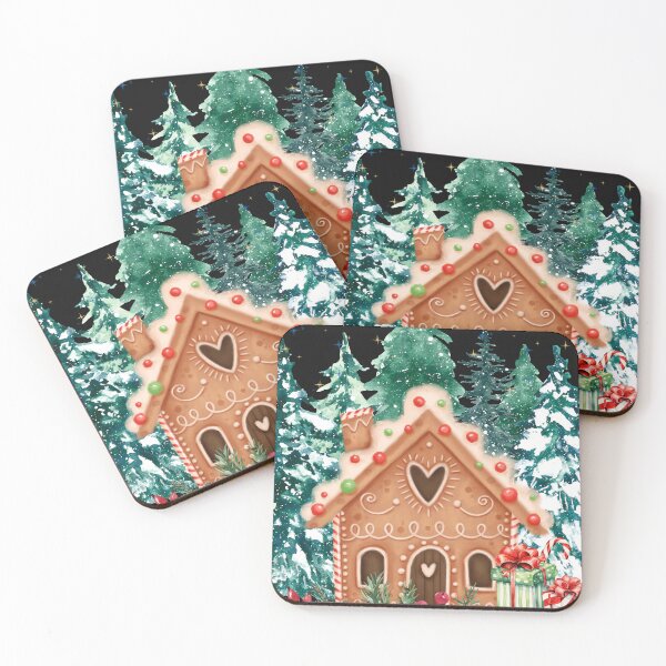 Item preview, A sweet cottage in the winter forest. designed and sold by esao.