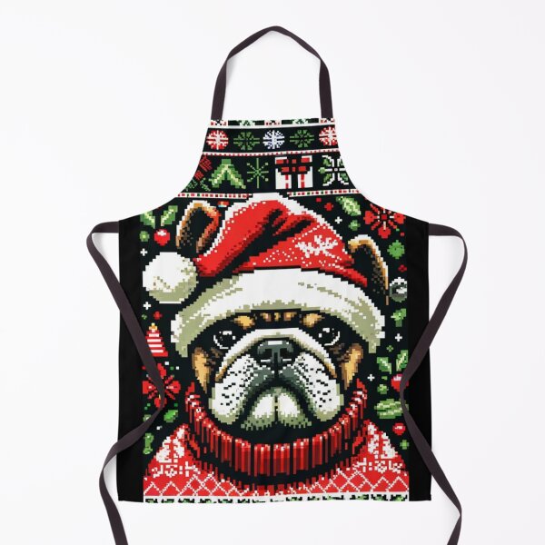 Item preview, Canine Christmas Ugly Sweater: Unique Dog Illustration for Memorable Holidays designed and sold by LIAMRIVIERART.