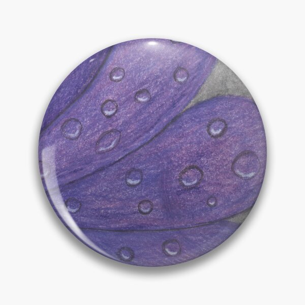 Item preview, Purple petals with waterdrops designed and sold by Artbysarah23.