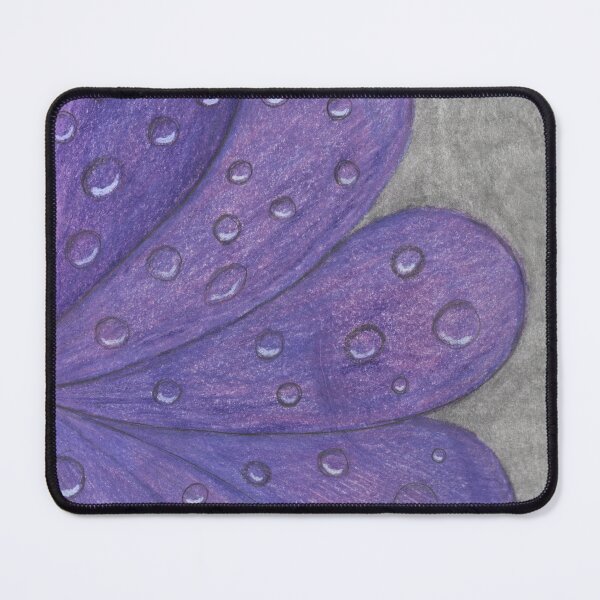 Item preview, Purple petals with waterdrops designed and sold by Artbysarah23.