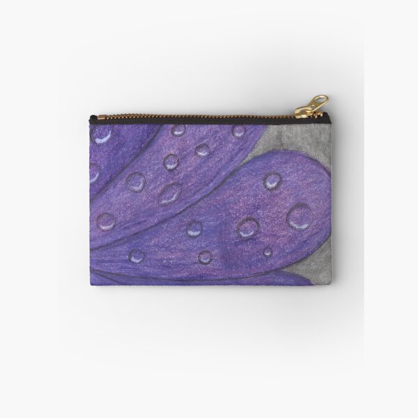 Item preview, Purple petals with waterdrops designed and sold by Artbysarah23.