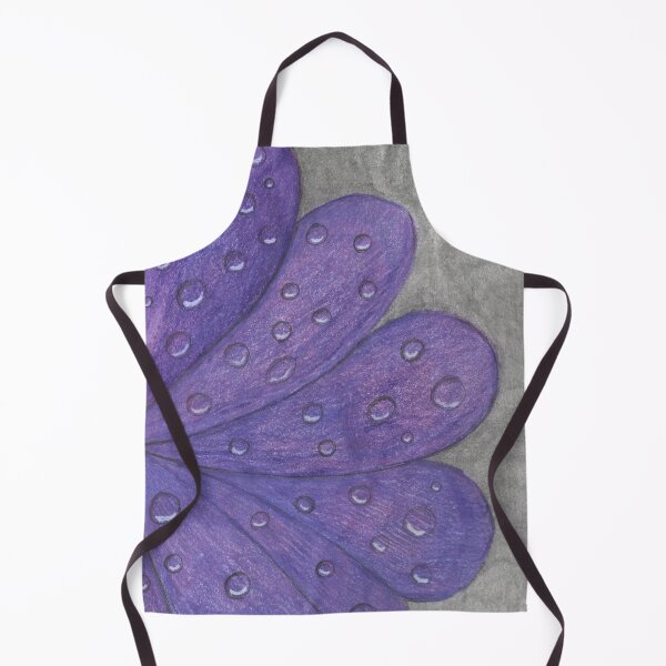 Item preview, Purple petals with waterdrops designed and sold by Artbysarah23.