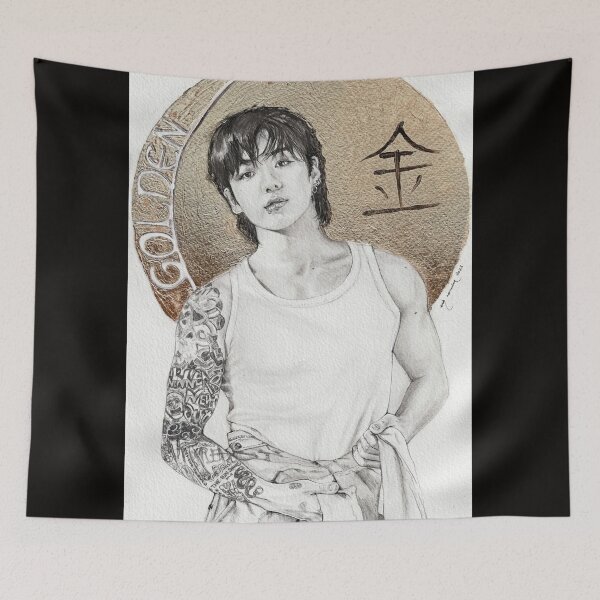 Item preview, Jungkook - Golden designed and sold by emopod.