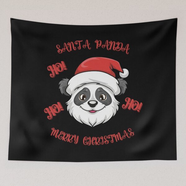 Item preview, Santa Panda Ho Ho Ho designed and sold by MosquitoShirts.
