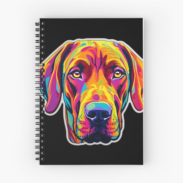 Item preview, Rodesia De Neón Ridgeback designed and sold by CUTEDOGGIEZ.