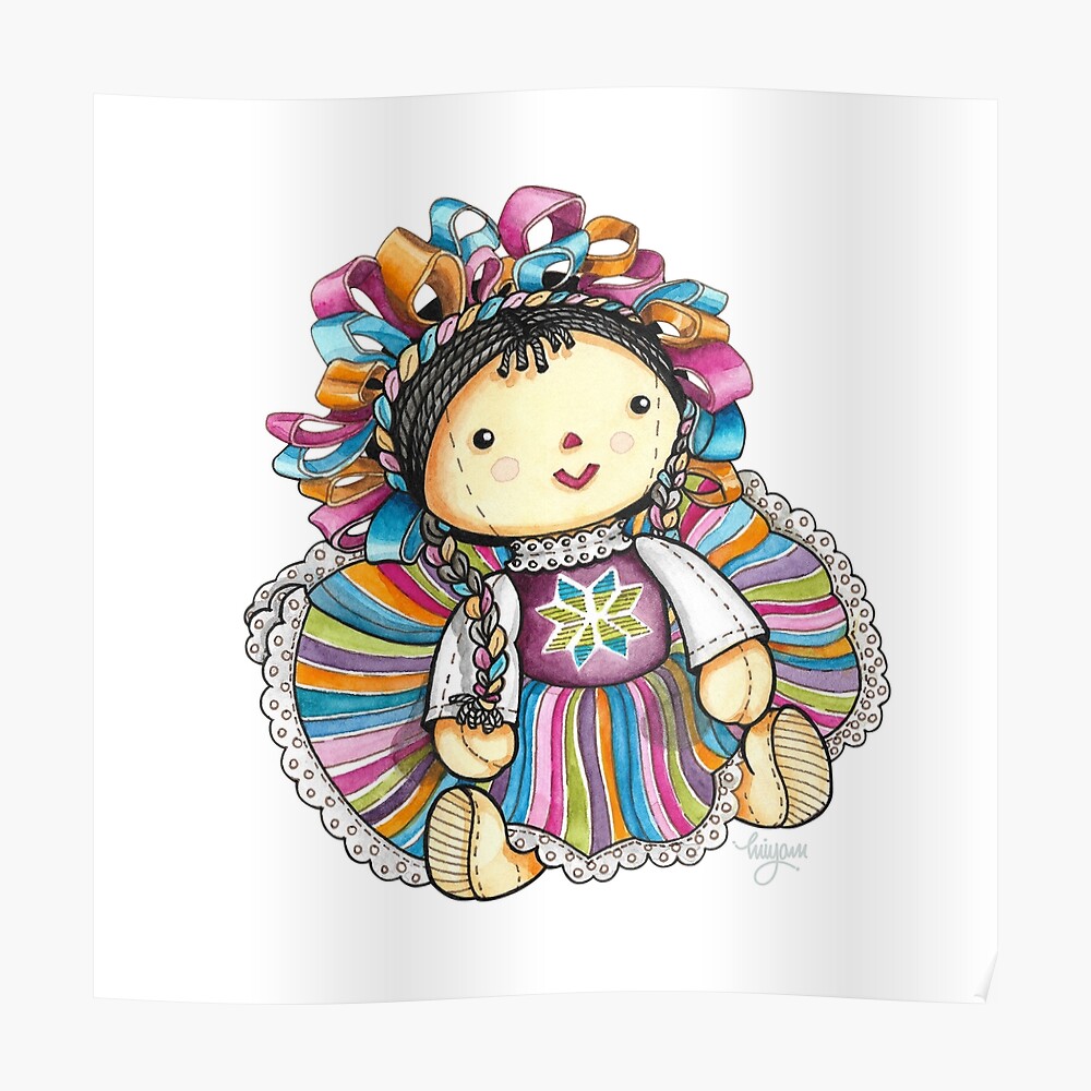 muñeca maria dibujo