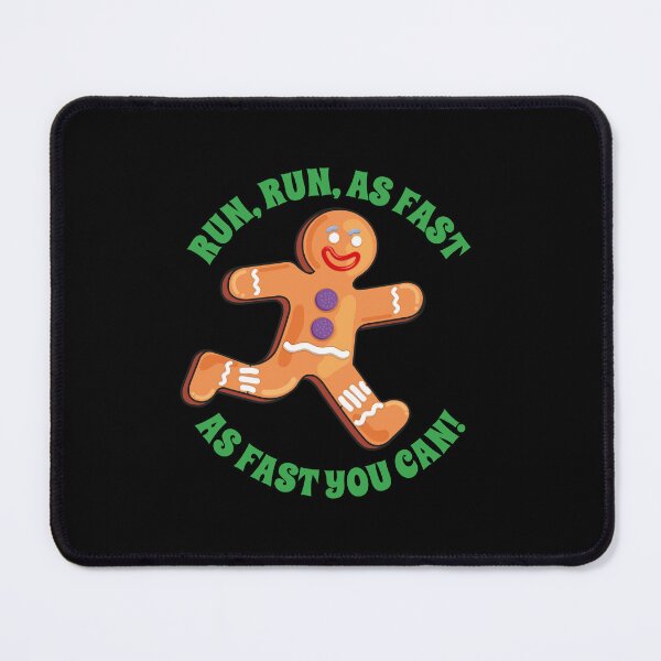 Item preview, Run, run, as fast as fast you can gingerbread man designed and sold by Pau Baz.