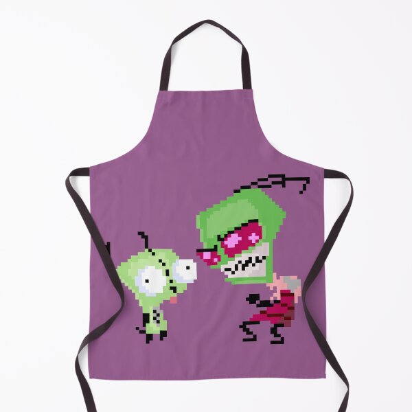 Item preview, Invader Zim and GIR designed and sold by Kamil Henri.
