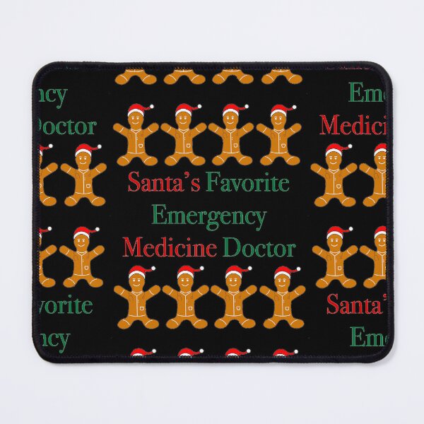 Item preview, Santa’s Favorite Emergency Medicine Doc designed and sold by peachesandfizz.