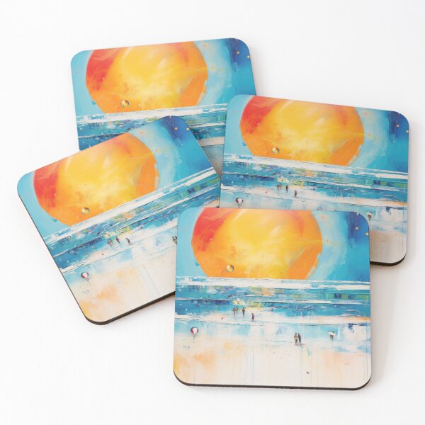 Item preview, Explore "Simplistic & Minimalistic Vintage Sunset" Abstract Art designed and sold by ArtificialGenes.