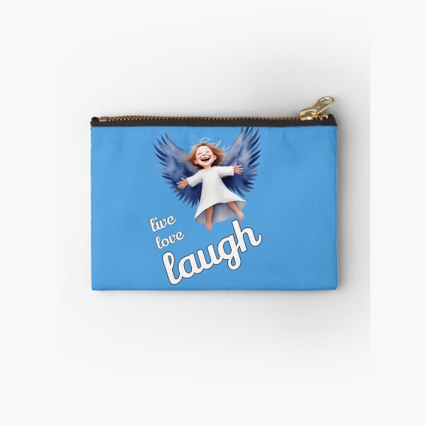 Item preview, Live Love Laugh . sweet angel to fall in love with (blue) designed and sold by kikidu21.