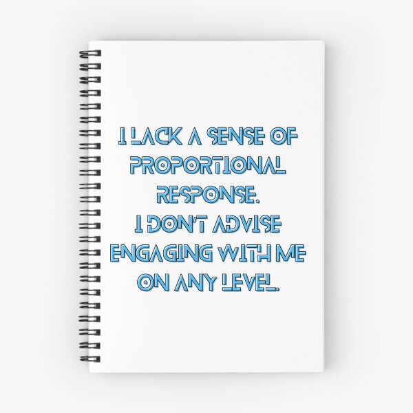 Item preview, The Murderbot Diaries Quote - ART-drone (Perihelion) - Proportional Response (white) designed and sold by Caro C. Smith.
