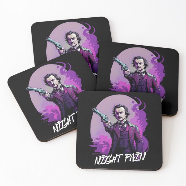 Item preview, Night Pain (Edgar Allen Poe) designed and sold by Occult Designs.