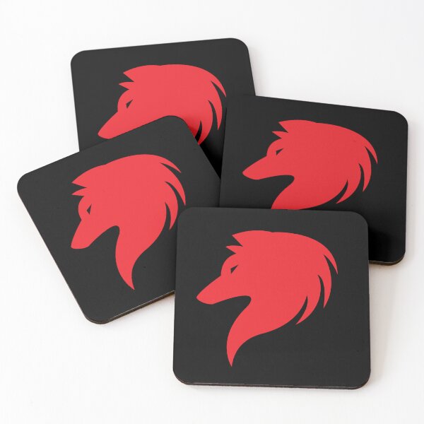 Item preview, black red wolf designed and sold by Similce.
