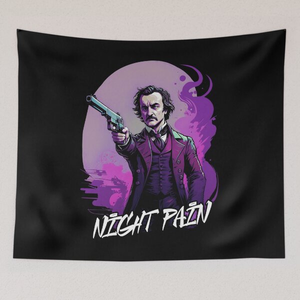 Item preview, Night Pain (Edgar Allen Poe) designed and sold by Occult Designs.