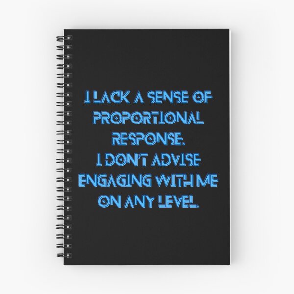 Item preview, The Murderbot Diaries Quote - ART-drone (Perihelion) - Proportional Response (black) designed and sold by Caro C. Smith.