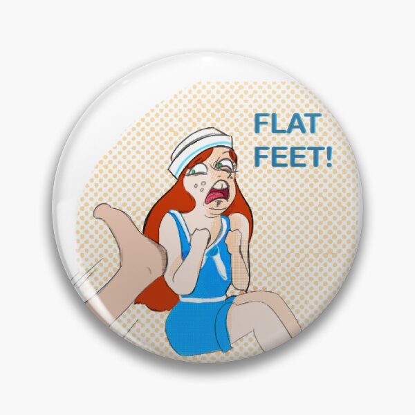 Item preview, Flat Feet!  designed and sold by DogwoodDecadenceDesign .
