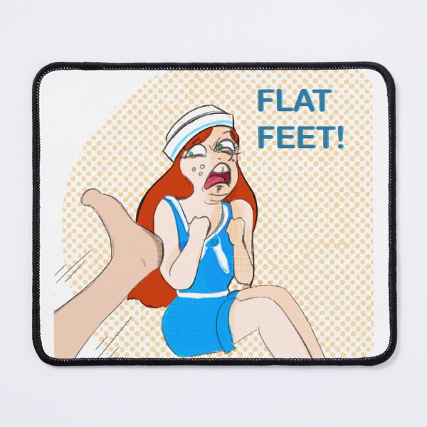 Item preview, Flat Feet! designed and sold by DogwoodDecadenceDesign .