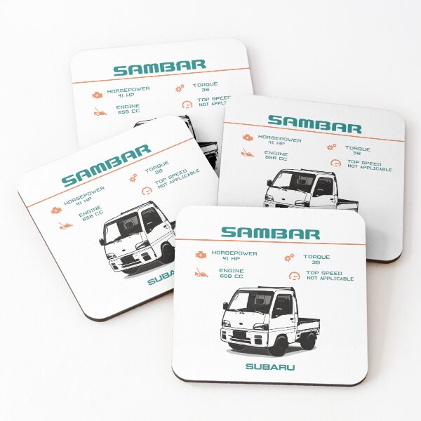 Item preview, Kei Truck Subaru Sambar, Tiny Japanese Truck specs, Kei Truck Outline designed and sold by mmmkei.