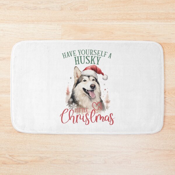Artikelvorschau, Husky-Weihnachten entworfen und verkauft von OscarShoping.
