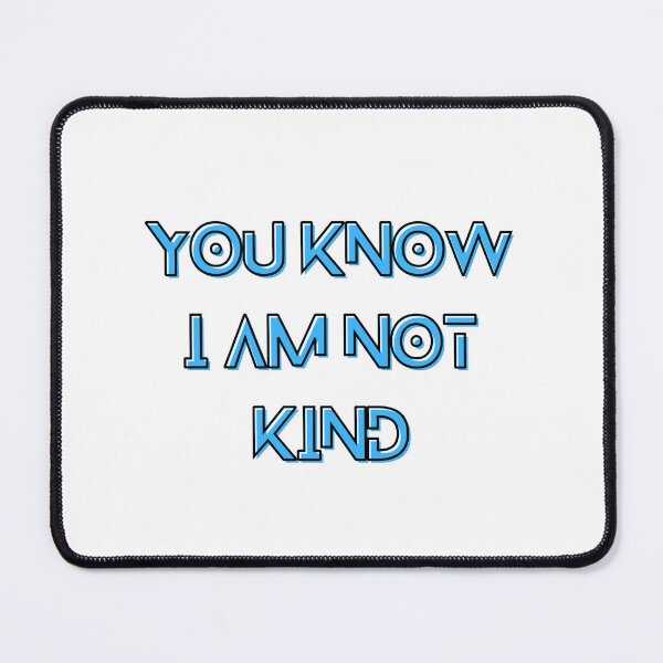 Item preview, The Murderbot Diaries Quote - ART (Perihelion) - Not Kind (white) designed and sold by Caro C. Smith.