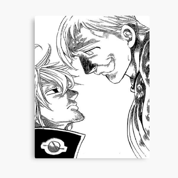 Seven Deadly Sins Canvas Print By The Artist Redbubble