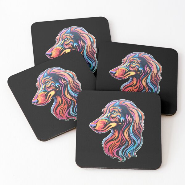 Item preview, Saluki Neon Design designed and sold by CUTEDOGGIEZ.