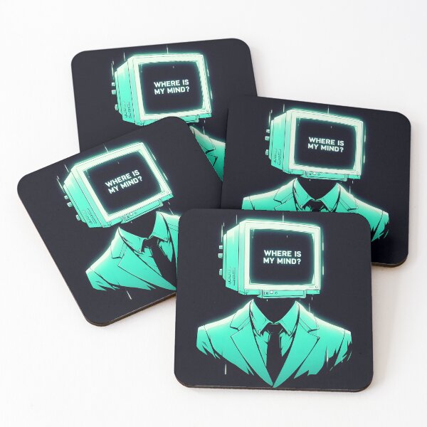 Item preview, A a man in a suit with a television on his head designed and sold by Day Dreamer.
