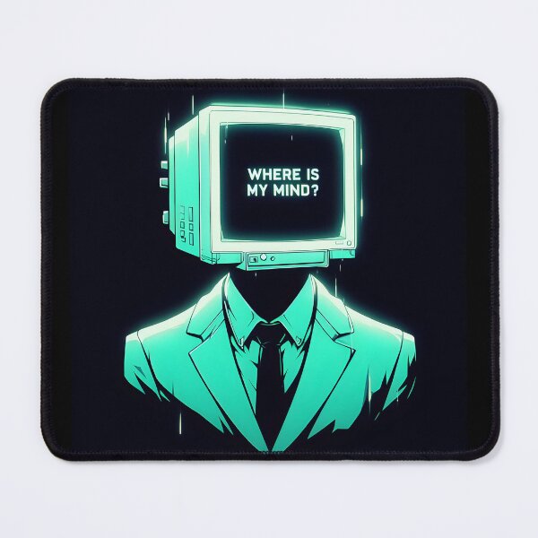 Item preview, A a man in a suit with a television on his head designed and sold by Day Dreamer.