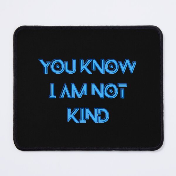 Item preview, The Murderbot Diaries Quote - ART (Perihelion) - Not Kind (black) designed and sold by Caro C. Smith.