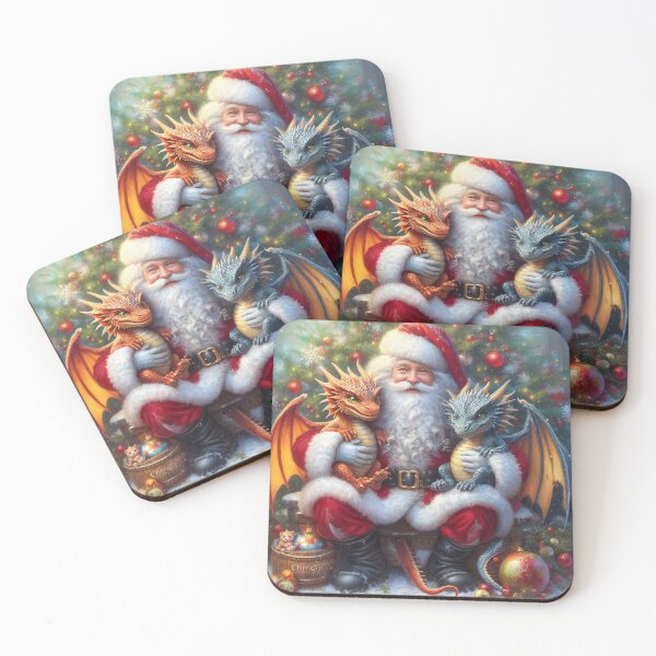 Item preview, Fantasy Dragon Christmas #6 designed and sold by AI-Agent-Zero.