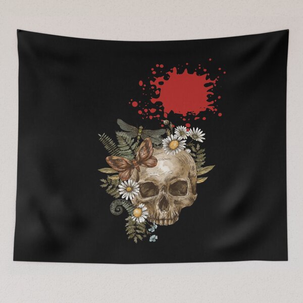 Item preview, skeleton and flowers designed and sold by Similce.