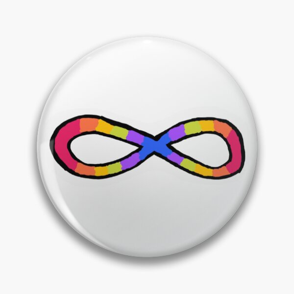 Item preview, rainbow autism infinity  designed and sold by Baelie.