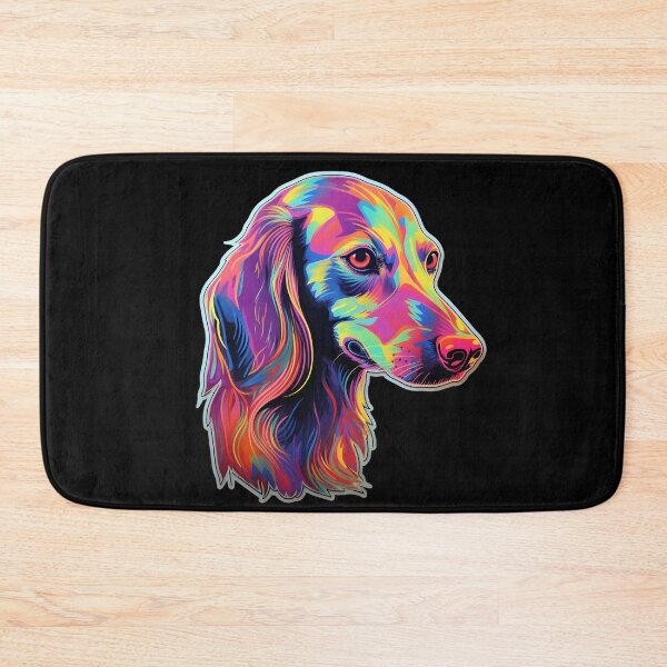 Item preview, Neon Saluki designed and sold by CUTEDOGGIEZ.