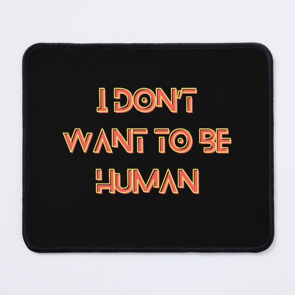 Item preview, The Murderbot Diaries Quote - SecUnit (Murderbot) - Human (black) designed and sold by Caro C. Smith.