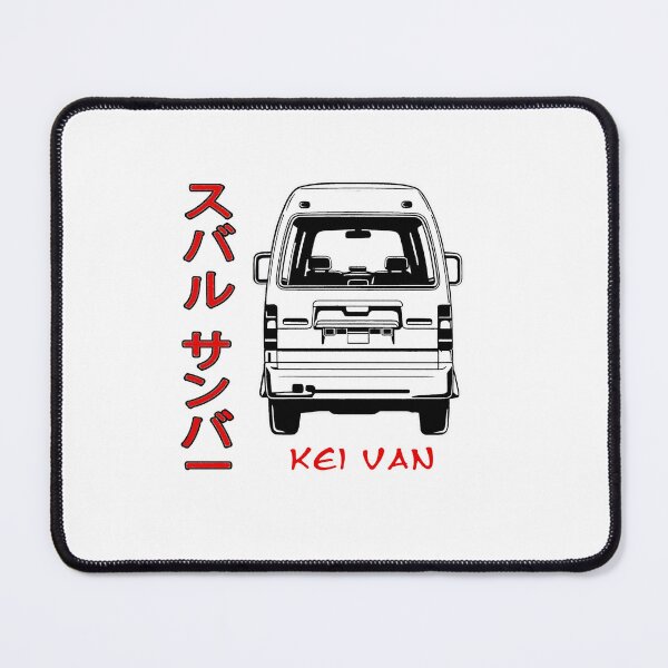 Item preview, Kei Van Outline with Japanese Katakana designed and sold by mmmkei.