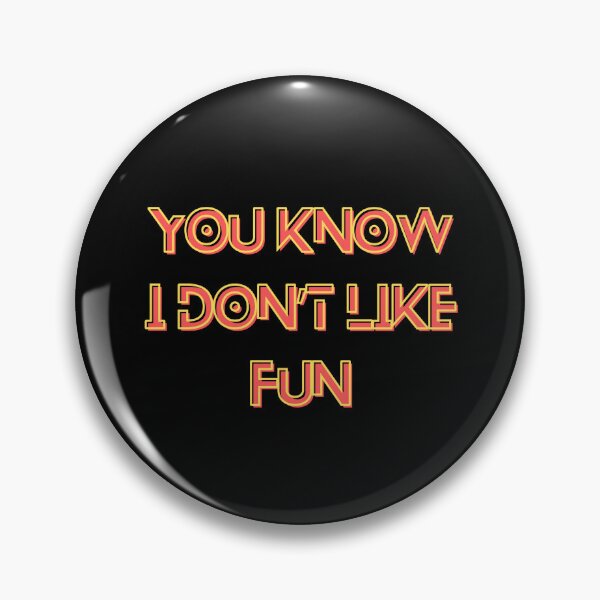 Item preview, The Murderbot Diaries Quote - SecUnit (Murderbot) - Fun (black) designed and sold by Caro C. Smith.