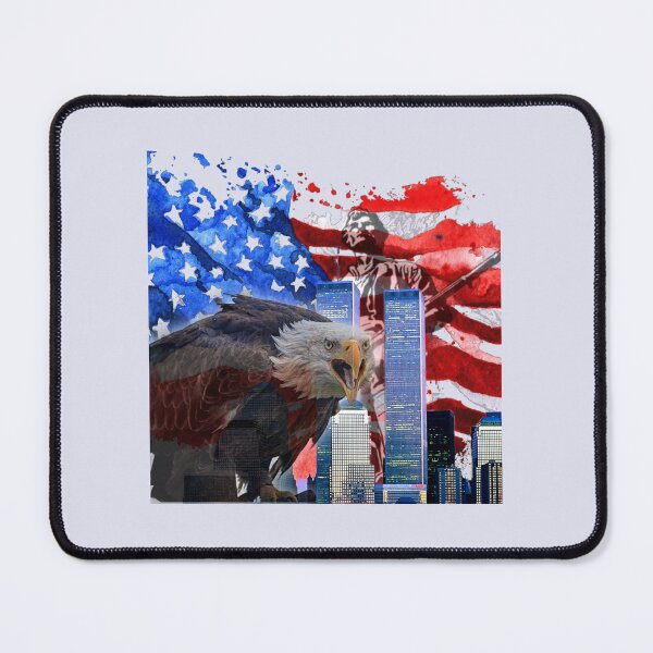 Item preview, Don't Even Think About It...An American Bald Eagle and Minuteman Soldier designed and sold by AmericaFreedom.