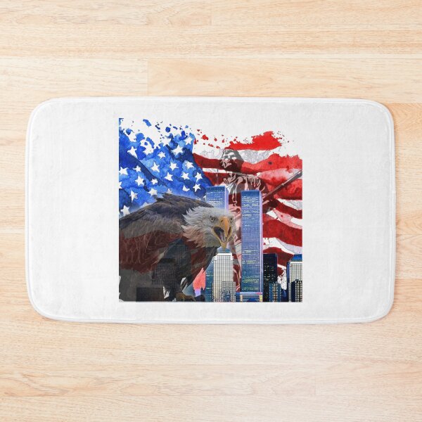 Item preview, Don't Even Think About It...An American Bald Eagle and Minuteman Soldier designed and sold by AmericaFreedom.