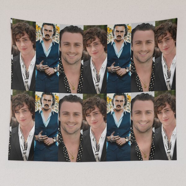 Item preview, Aaron Taylor-Johnson Collage designed and sold by warshipologiste.
