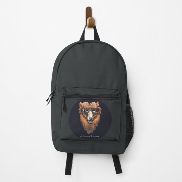 Item preview, Be brave enough to be yourself, animal, black, brown designed and sold by MyartStudioTB.