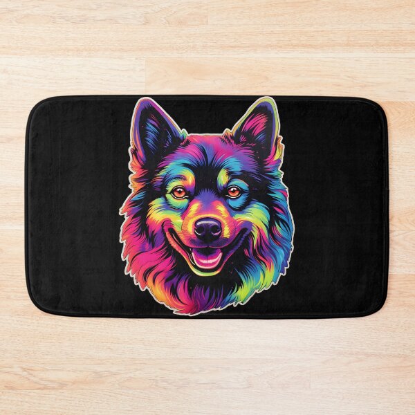 Item preview, Schipperke Neon Design designed and sold by CUTEDOGGIEZ.