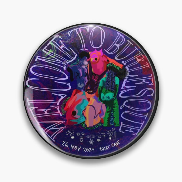 Item preview, Welcome to Burlesque (Round) designed and sold by funkpag.