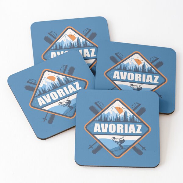 Item preview, Avoriaz France Skiing Design, Winter Sport designed and sold by CynthiaGraphics.