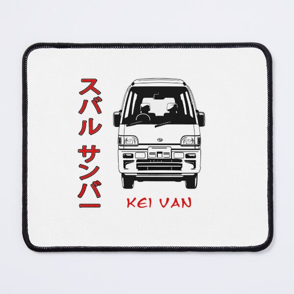 Item preview, Kei Van Outline with Japanese Katakana designed and sold by mmmkei.
