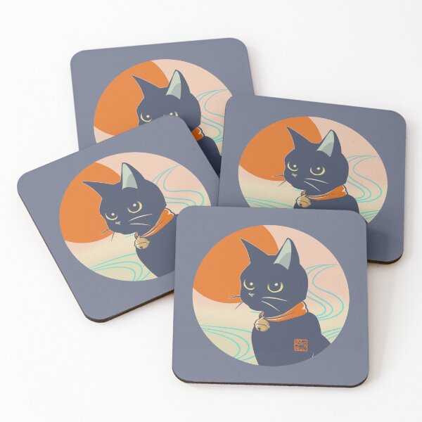 Item preview, Sun, Water and Black Cat designed and sold by BATKEI ART.