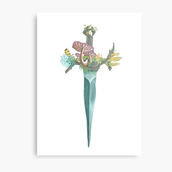 Druid of The Spores 's Dagger Metal Print