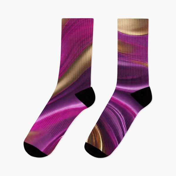 Item preview, Modern Abstract-Purple Pink and Gold designed and sold by artcolory.