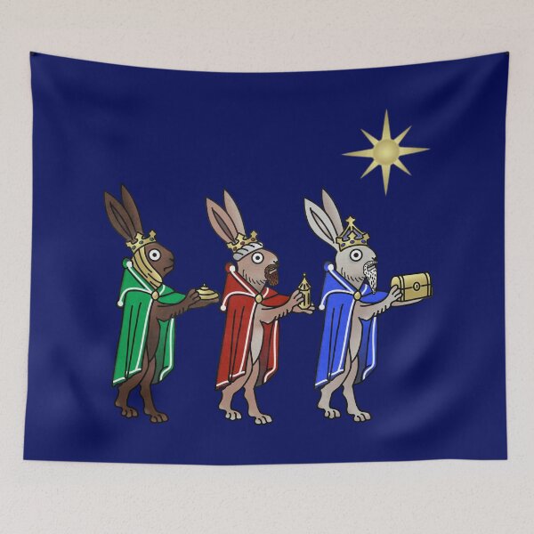 Item preview, The three Wise Rabbits designed and sold by MargiKnights.